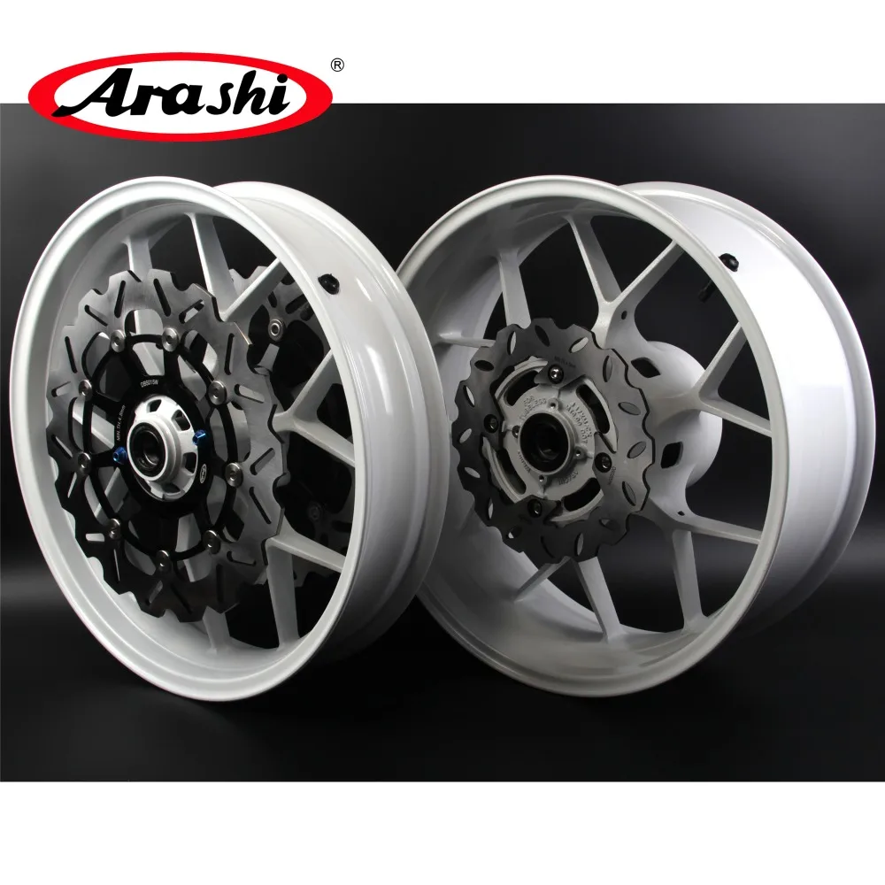 

Arashi 1 Set For HONDA CBR600RR 2007-2017 Front Rear Wheel Rims CBR 600 RR CBR600 600RR Front Rear Brake Disc 2008 2009 2010