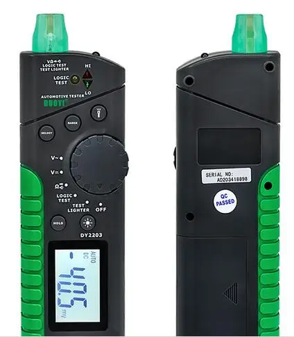 

New Arrival DUOYI DY2203 Electric Vehicle Circuit Tester Capacity Tester Free Shipping