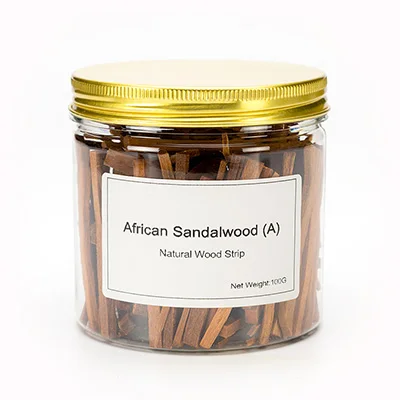 PINNY 100 грамм натурального африканского сандалового дерева благовония для ароматерапии палочки религиозные натуральные необработанные деревянные полосы домашние благовония - Аромат: A