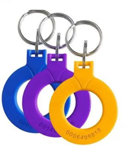 10 шт. радиокарточка 125 кГц EM4100 чип, брелки для ключей, ключ доступа маркер брелок для ключей