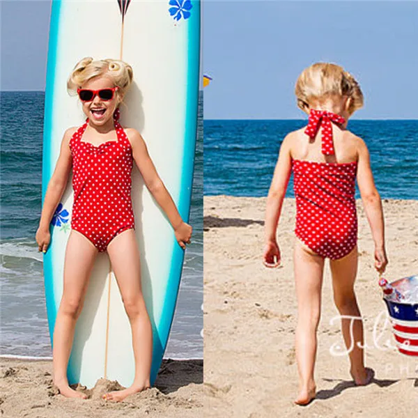 GLANE для маленькой девочки раздельный купальник бикини в горошек купальный костюм для детей от 2 до 7 лет купальный костюм Пляжная одежда