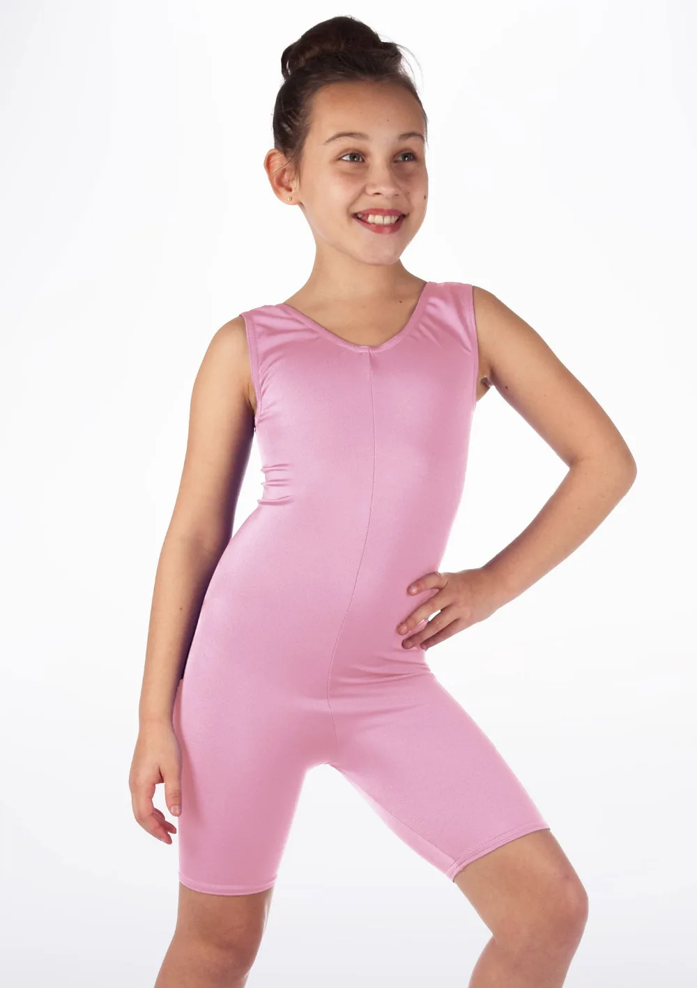  Girls' Dance Basic  Team Tank Biketard  Gymnastics  Unitard For Ballet Dance Class (3)