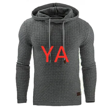 

YA For Men's New Motorcycle Custom Print Hip Hop Hooded pring Mens Jackets Hoodies Pullover Sweatshirts Slim Fit Man Sportswear