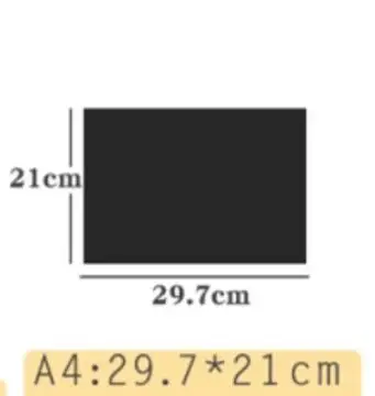 120-400gsm высокое качество A4 черно-белая крафт-бумага DIY ручной работы для изготовления карт крафт-бумага плотная бумага картон