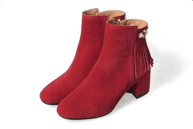 Suede Angle Boots Elegant 2017 Lukuco Women's A