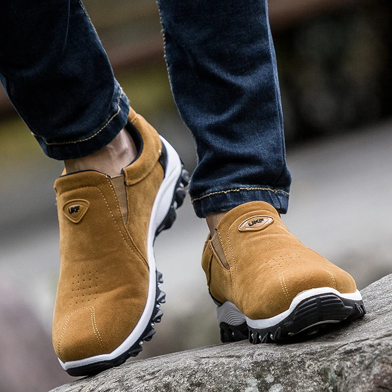 

New designer breathable casual shoes men's high quality outdoor sports fashion luxury flat brand hiking shoes Chaussures hommes