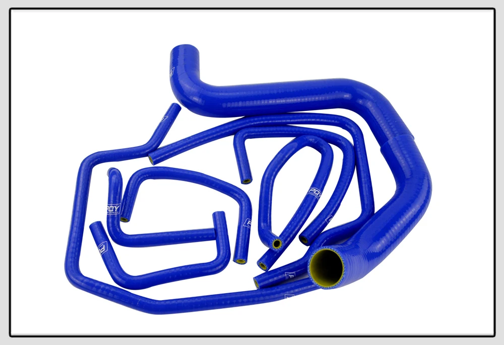 WLR гоночный-9 шт силиконовый радиатор турбо набор шлангов для интеркулера для 02-07 Subaru Impreza WRX/STi GDA/GDB EJ20 WLR-LX1803C-QY
