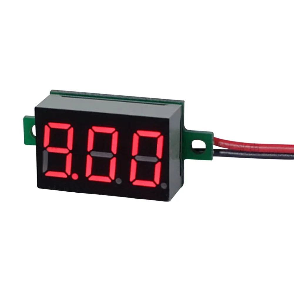 Цифровой вольтметр Амперметр DC4.5 30V TwoLine светодиодный двойной дисплей Напряжение