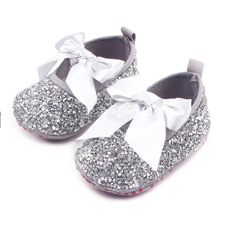 Детская обувь Летняя мягкая нижняя обувь для малышей девочка жемчук бантик обувь для новорожденных YD206LLR