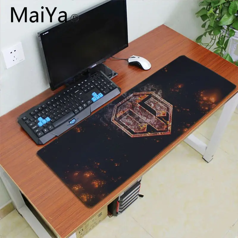 Maiyaca World of Tanks прочный Настольный коврик для мыши с логотипом, настольный игровой коврик для мыши с клавиатурой, 60X30 см, большой Офисный Компьютерный Настольный коврик