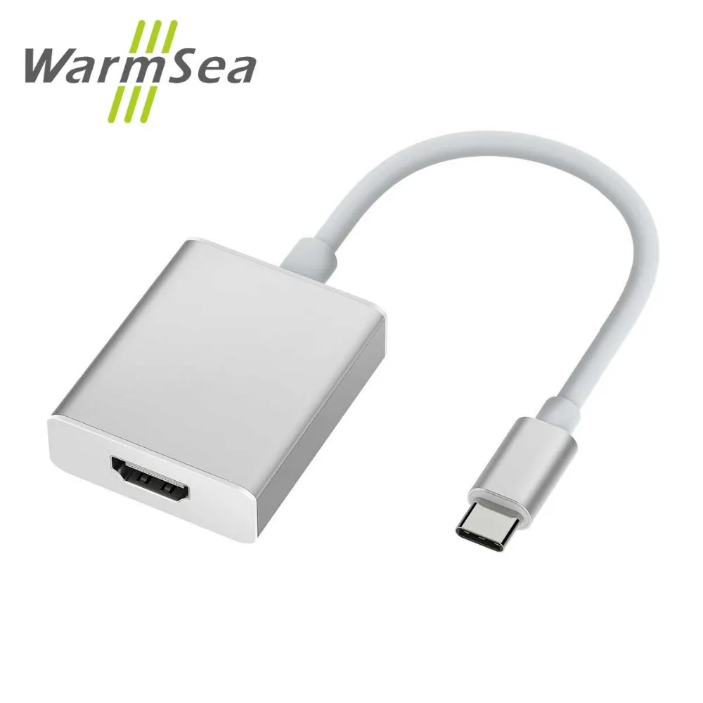 Цифровой AV адаптер USB C к HDMI (USB 3 1 Type и Thunderbolt порт совместим) для MacBook 12 &quot 2016 2017 Pro
