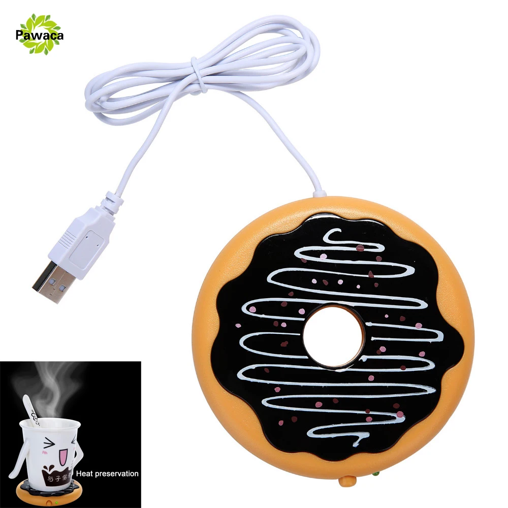 Творческий силиконовый пончик Настольный чай кофейная чашка кружка USB