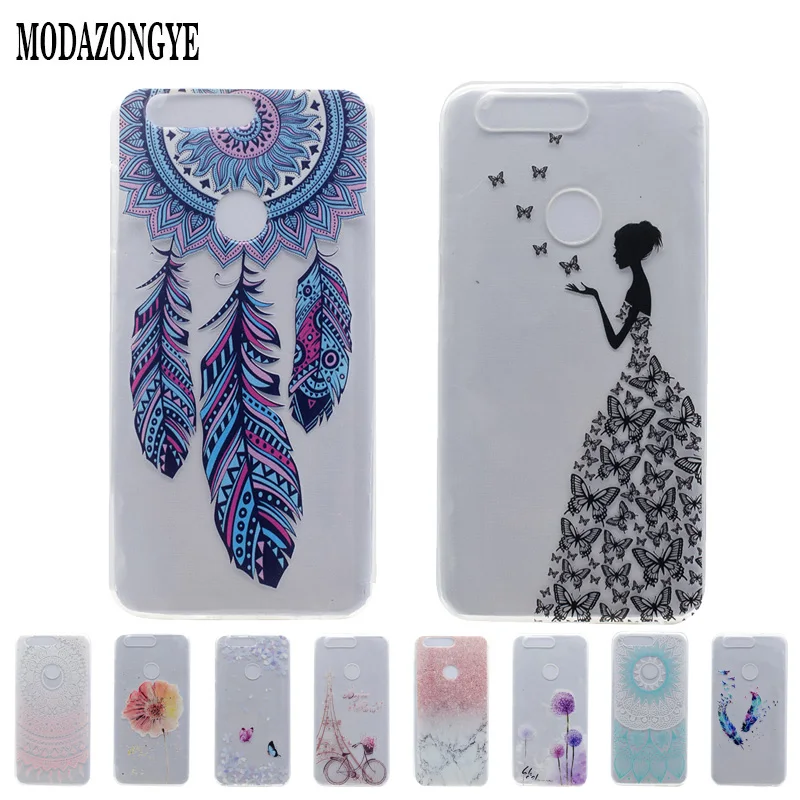 

For Huawei Honor8 Case 5.2 inch New 3D Soft TPU Phone Case For Huawei Honor 8 FRD-L19 FRD-L09 Case Silicone Back Cover Skin