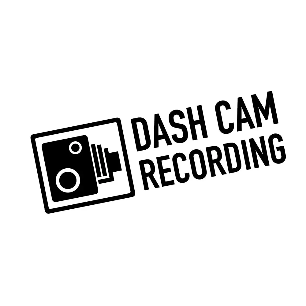 

DASH CAM RECORDING - Car Window Bumper Vinyl Decal Sticker T-6082