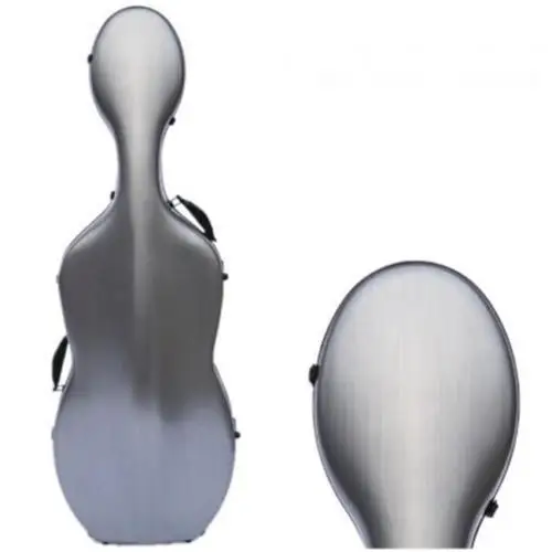 

Best gray carbon fiber composite material cello case 4/4