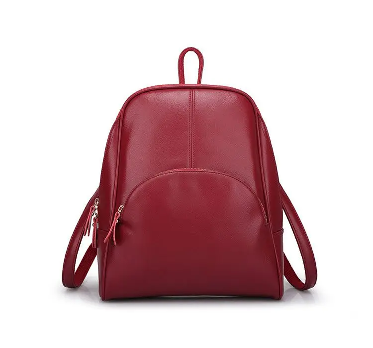 Женский рюкзак высокого качества из искусственной кожи Mochila Escolar, школьные сумки для девочек-подростков, рюкзаки с верхней ручкой, сумка через плечо, F-1