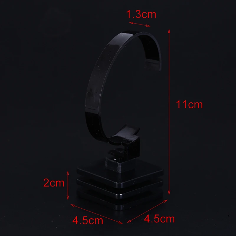 Clear C-Model Jewelry Organizer Stand Stand Watch Bracelet Bangle Showing Display Holder Rack Station Jewelry Hard Display