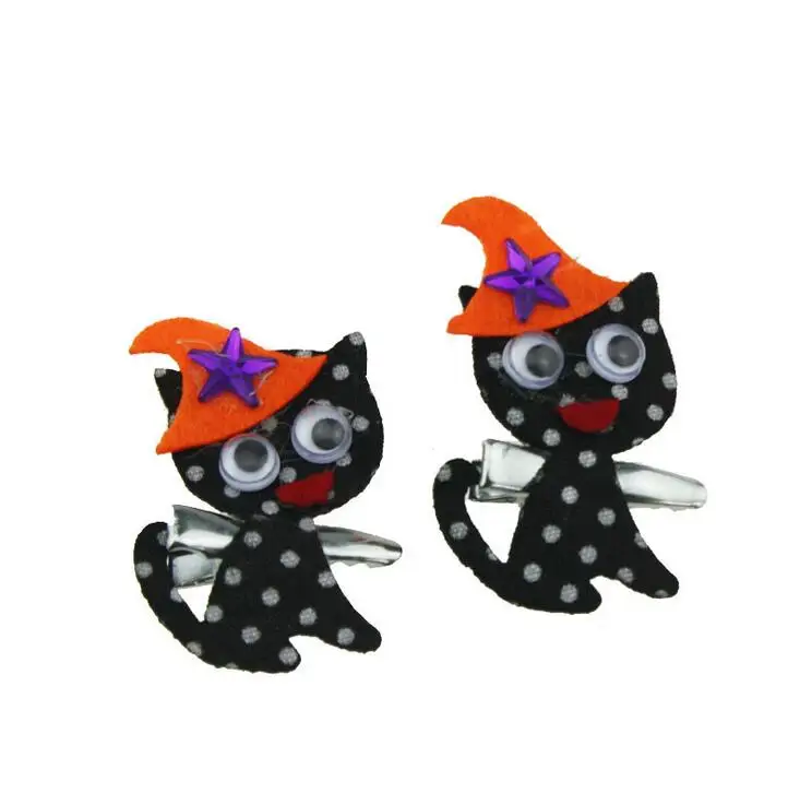 halloween cat hair clip3