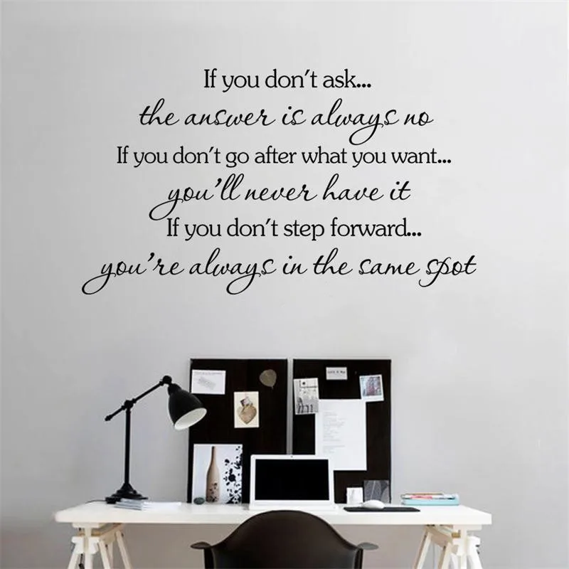 quote home decal wall sticker wedding decoration high quality adesivo parede