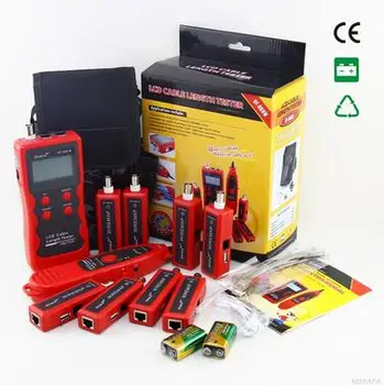 Free Shipping! NOYAFA NF-868W Latest Version Cable Wire Tracker Tester Errors Fault checker Length tester 8 remote units free shipping noaya nf 822 new coming underground wire locator