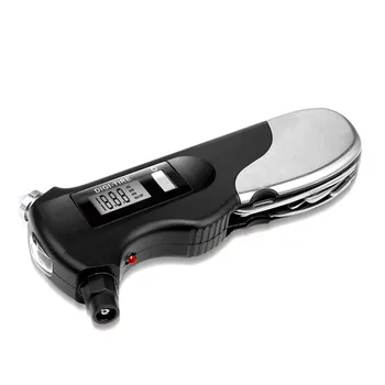 

Digital Air Pressure Gauge Multi Emergency Tool Window Breaker Flashlight For Dropshipping or Wholesale