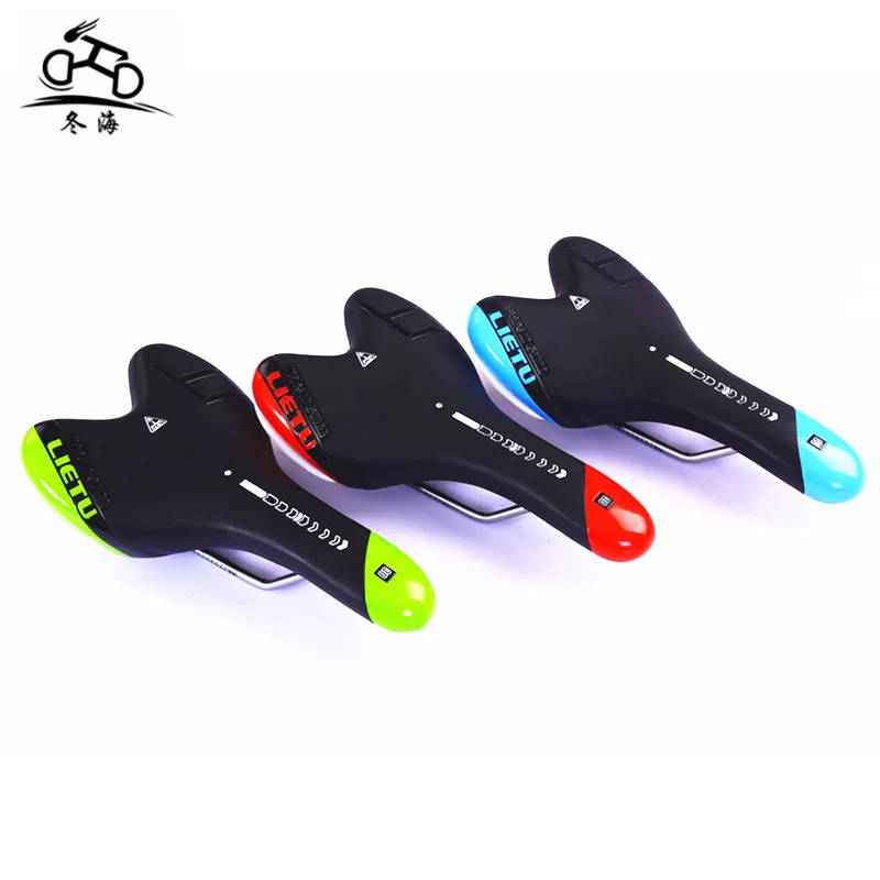 

Cycling Saddle Mountain/Road Bike Front Seat Mat Hollow Breathable High Quality Surface Polyurethane Soft 3Color Bicycle Saddles