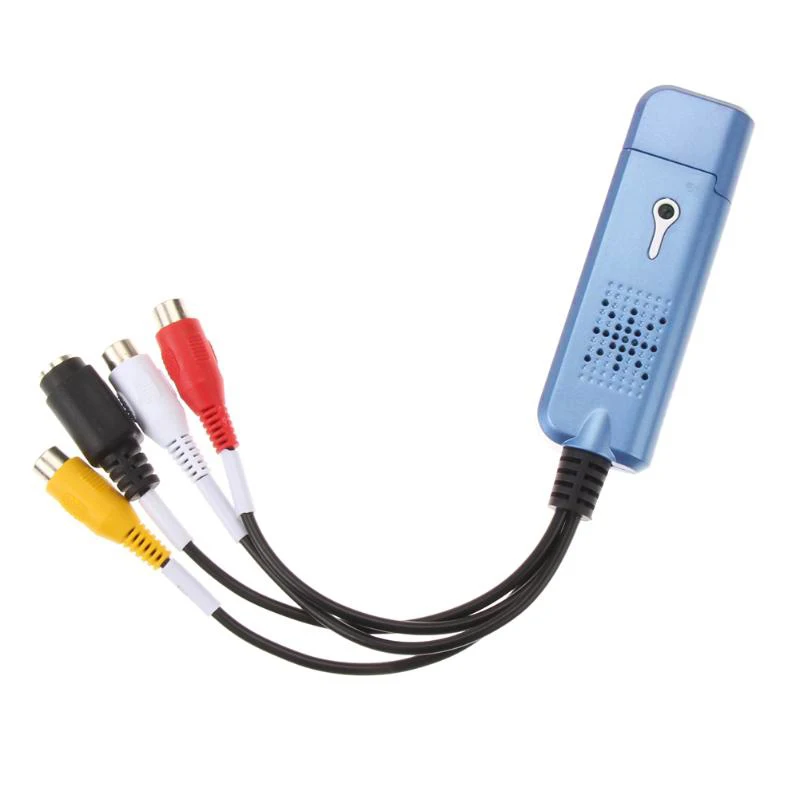 USB 2 0 конвертер аудио видео карта видеозахвата адаптер устройство захвата для WIN7