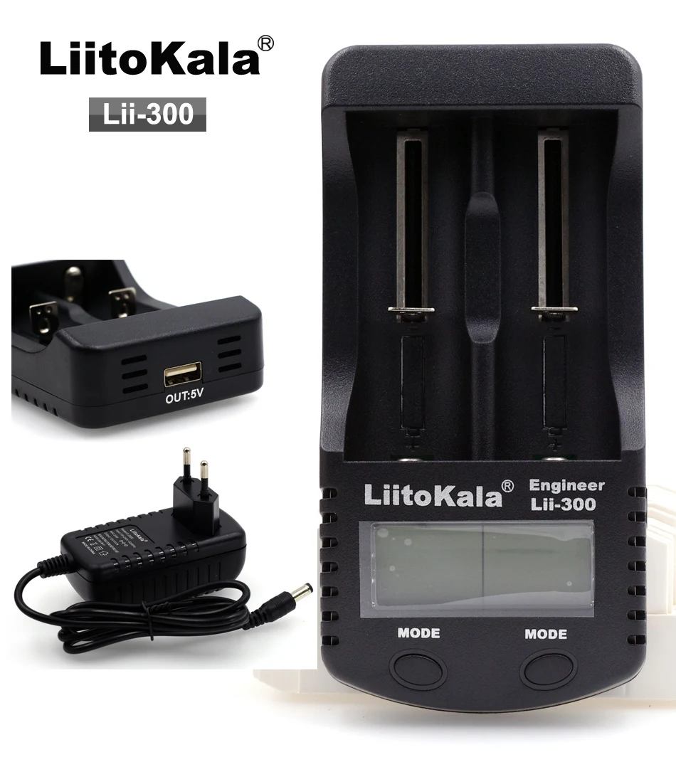 Новинка зарядное устройство LiitoKala 300-18650 18650 с ЖК-дисплеем тестовая батарея 18350 26650