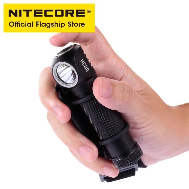 Светодиодный фонарь NITECORE HC30 с возможностью поворота на открытом воздухе съемный