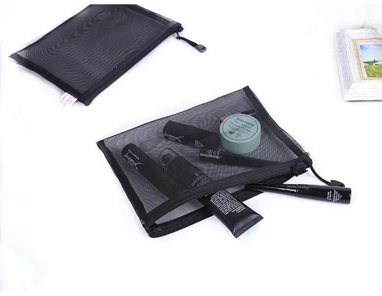 عارضة حقيبة سفر التجميل النساء سستة مستحضرات ماكياج شفاف حالة منظم أكياس تخزين الحقيبة أدوات الزينة الجمال غسل كيت