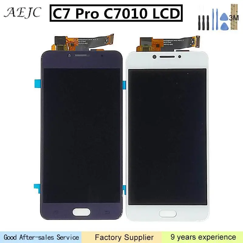 

Change OLED LCD for Samsung C7 Pro C7010 SM-C7010Z LCD with Touch Screen Digitizer Panel Assembly 5.7" for Samsung C7 Pro LCD