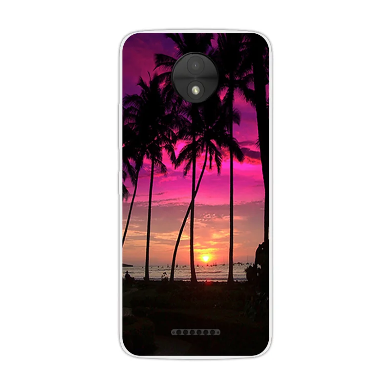 17 Для Motorola Moto C чехол для телефона из мягкого ТПУ с смайликом дизайн задняя крышка Fundas ультратонкий для Motorola Moto C чехол s для Moto C XT1750 Capa - Цвет: 17