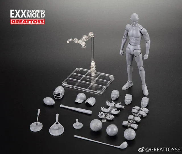 Buy CMT In Stock Great Toys DIY Action Figure Mold SHF