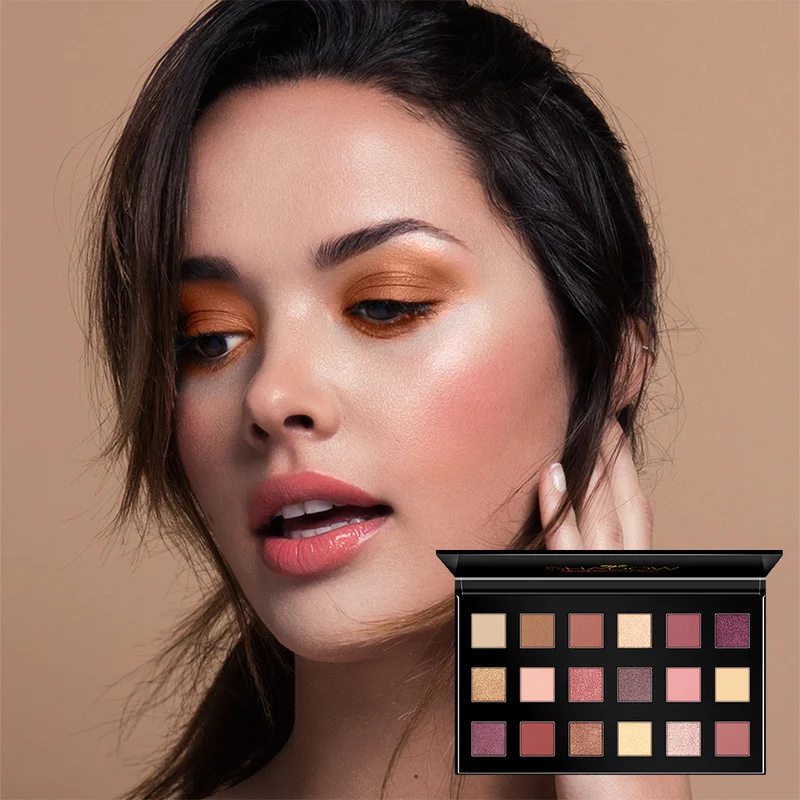 

18Color/Set Profissional Eyeshadow Palette Matte Shimmer Glitter Easy to Wear EyeShadow Palette Long Lasting Cosmetic Tool TSLM2