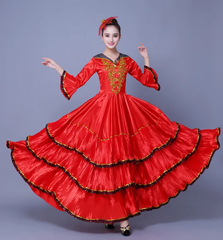Spanish Dance Dress Span Dance Costume 