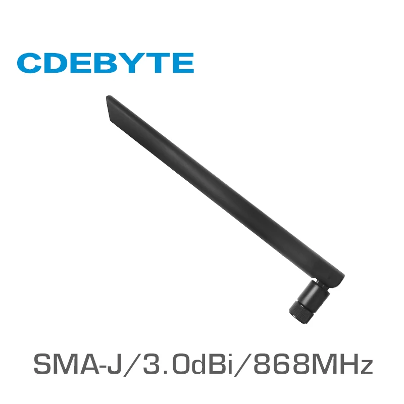 TX868-JKD-20 868 МГц SMA-J интерфейс 50 Ом Сопротивление менее 1,5 КСВ 3.0dBi усиления Высококачественная всенаправленная антенна