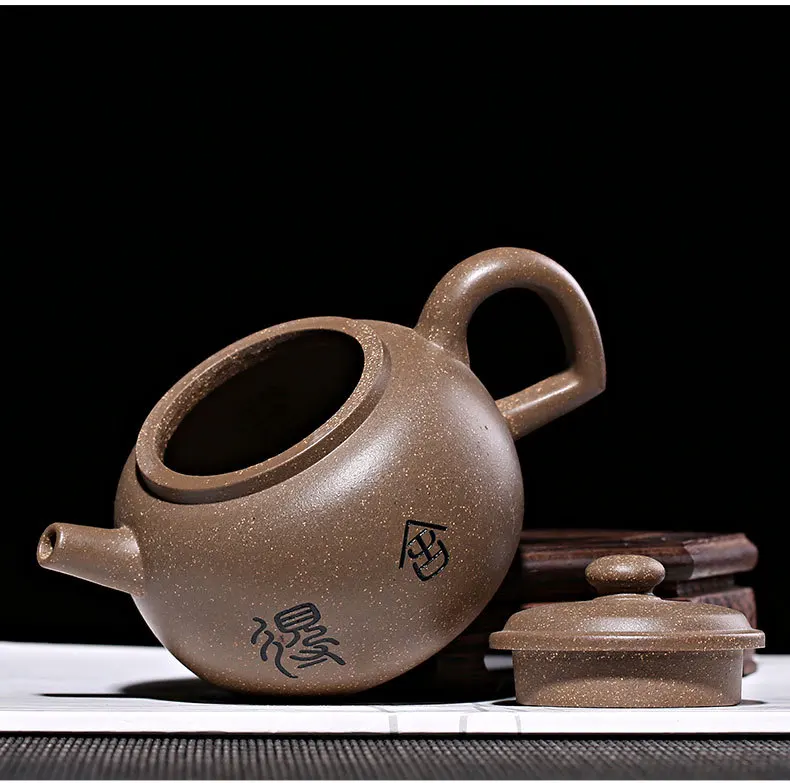 Исин чайник ore duan Mud чистый ручной чайник натуральная фиолетовая Глина чайник для заваривание чая заварка Подарочная коробка на заказ