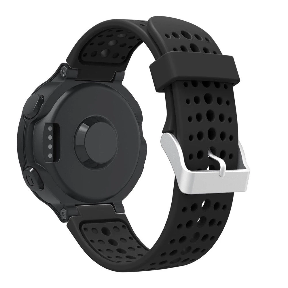 Мягкий силиконовый сменный ремешок для часов Garmin Forerunner 220 230 235 620 630 735XT Quick Release Fit Smartwatch наручный браслет