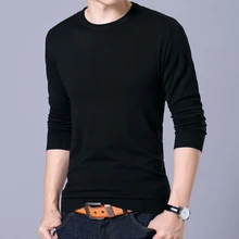 Новинка, весенне-осенний мужской свитер с воротником, брендовый вязаный свитер для отдыха, большой мужской свитер, 10 цветов