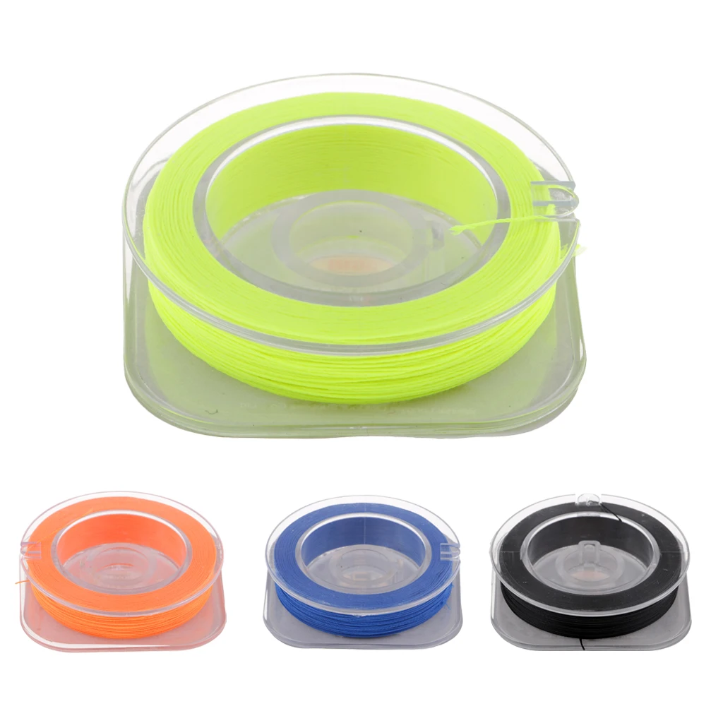50m Eco-friendly Cotton Fishing Rod Guide Eye Guide Eyelet Tying Line Rod Wrapping Thread Ring Fix Line Fishing Accessories