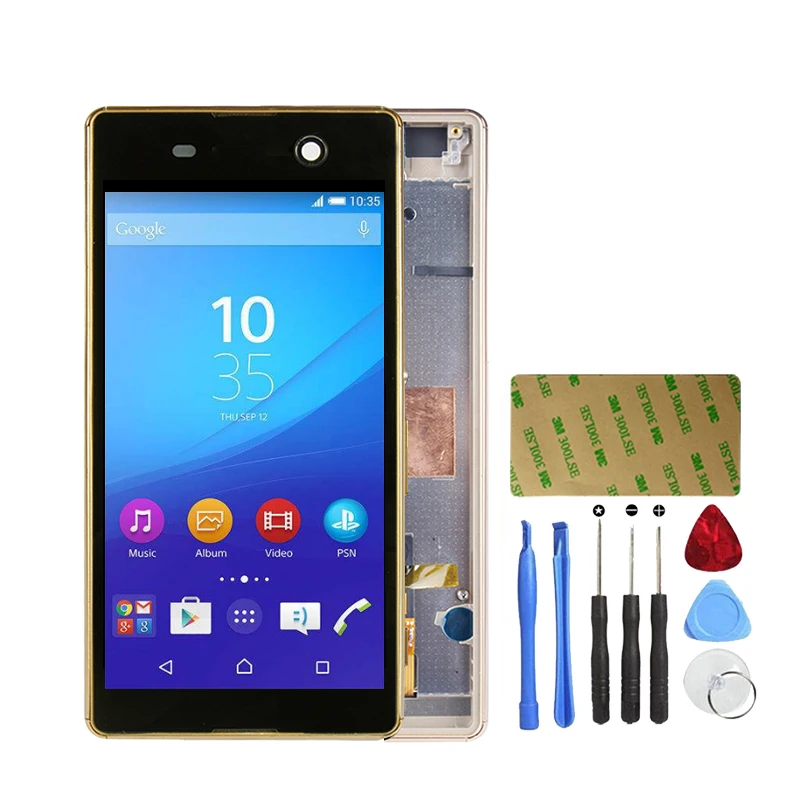 5 0 дюймов AAAA + ЖК дисплей для Sony Xperia M5 Dual E5603 E5606 E5653 замена дигитайзера сенсорный