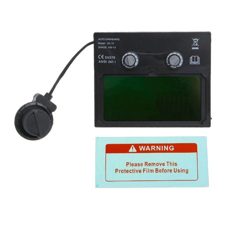 Solar Auto Darkening/Grinding Welding Filter Lens Of Welding Mask/Goggles Welding Helmet/Welder Cap UV IR Filter Shade