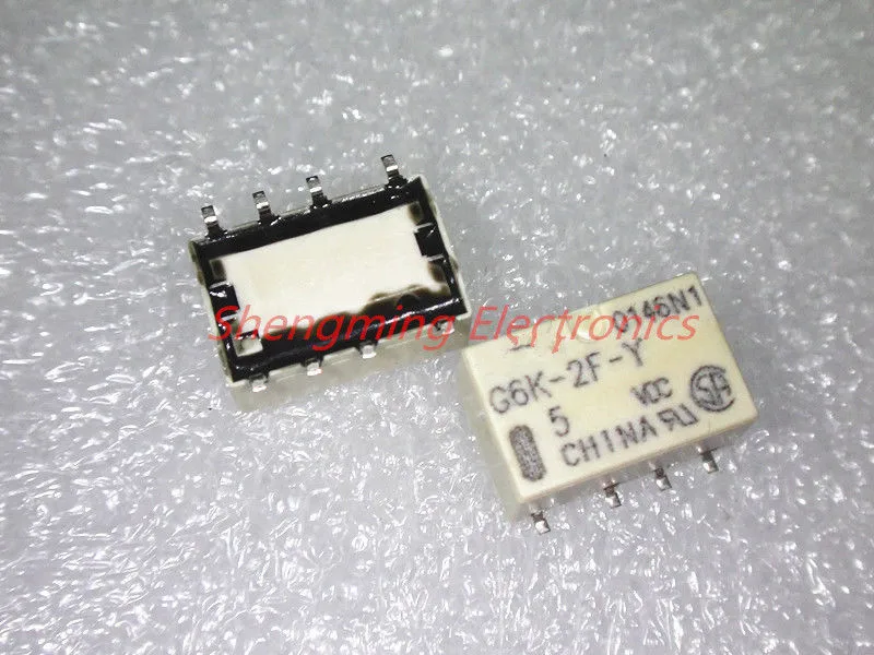 10 шт. SMD 8 контакты G6K-2F-Y 5VDC 12VDC 24VDC реле сигнала