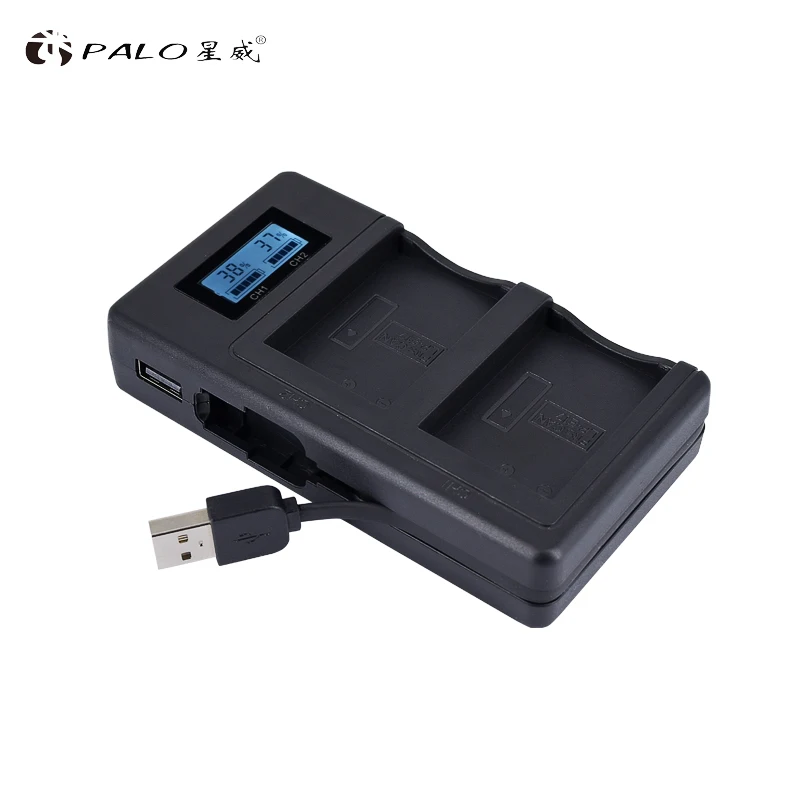 Kaufen 2X1800 mAh LP E17 LPE17 LP E17 Kamera Batterie + LCD Dual USB Ladegerät für Canon EOS M3 M5 m6 750D 760D T6i T6s 800D 8000D Kuss X8i