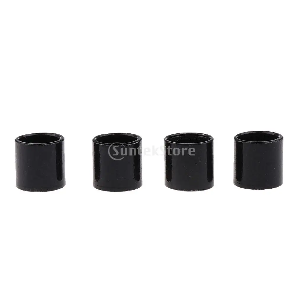 4pcs Durable Aluminum Longboard Skateboard Bearing Spacers 10mm x 10mm