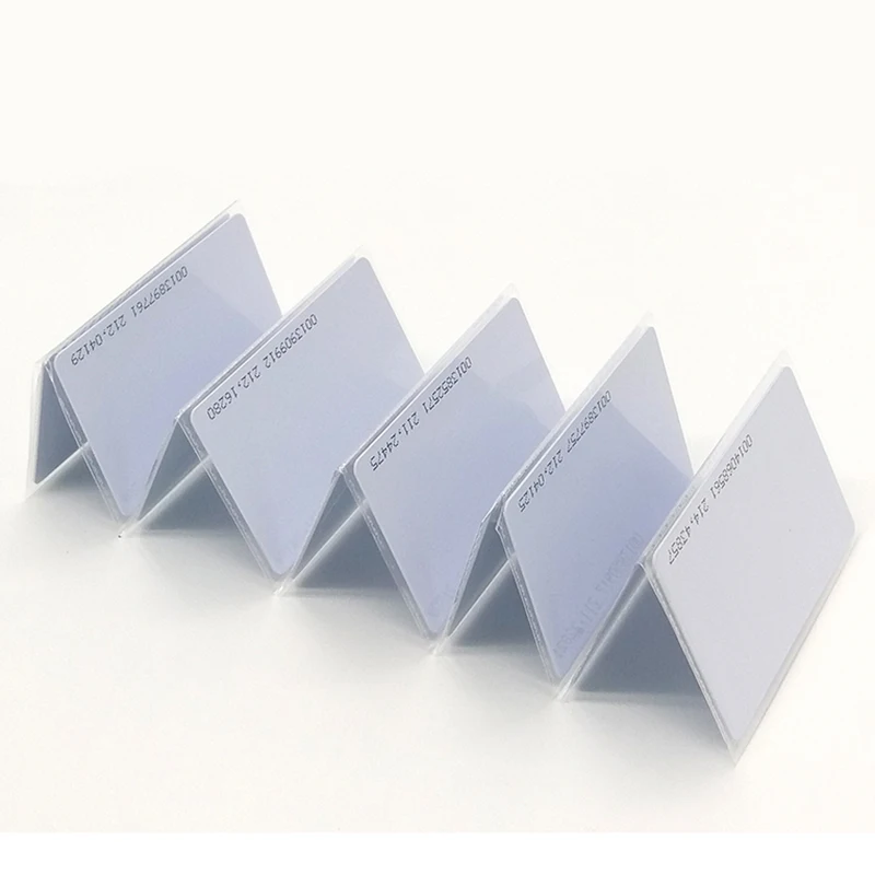 100 шт./лот RFID 125 кГц карта EM4100 TK4100 приближения Смарт ID ПВХ для контроля доступа