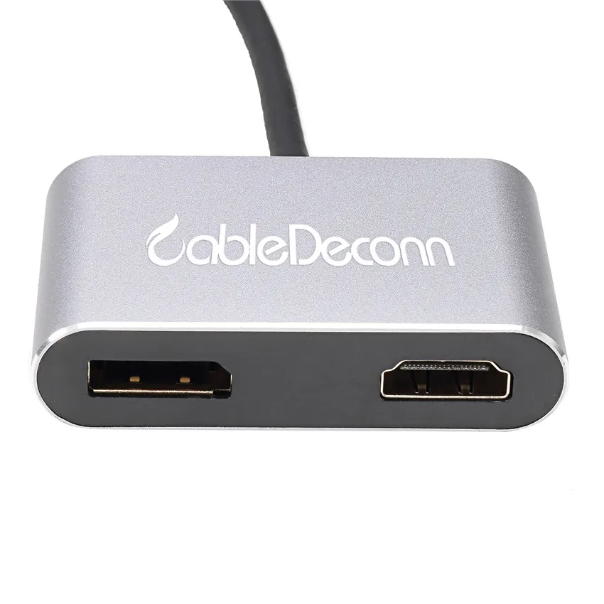 USB C концентратор к HDMI Displayport адаптер 3 1 type Thunderbolt DP 4K 60HZ кабель конвертер для Macbook| |