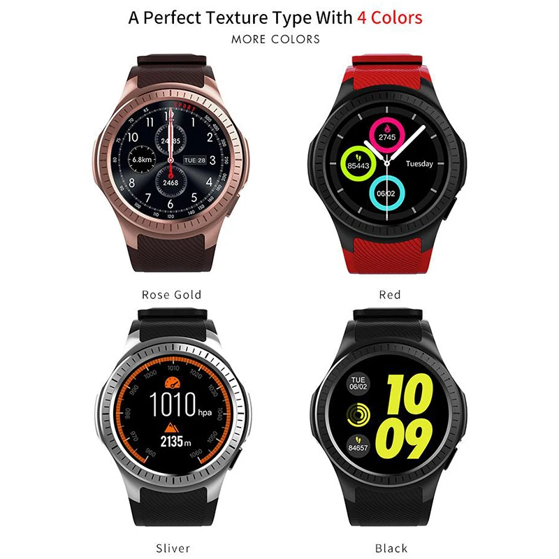 In Stock Makibes G05 Men's GPS Watches Color Screen Smart Watches 500mAh multi-sports Answer calls Support SIM TF card Bluetooth