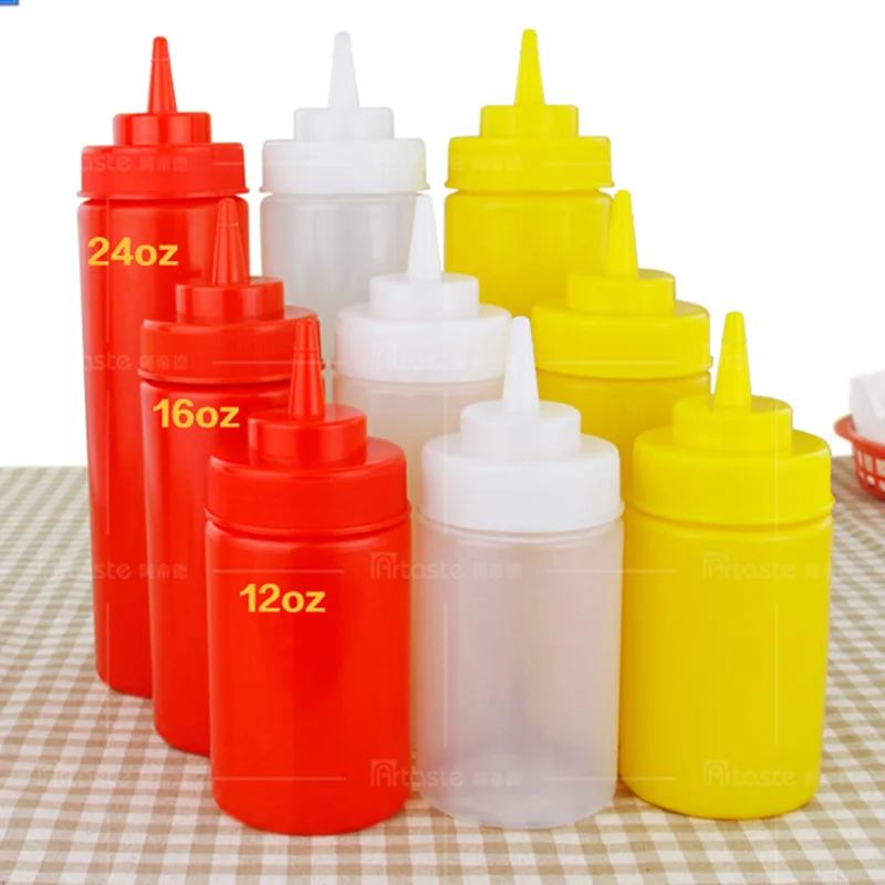 3 шт. пластиковые бутылки для соуса|spice jars bottles|kitchen plastic squeeze bottleplastic bottle |