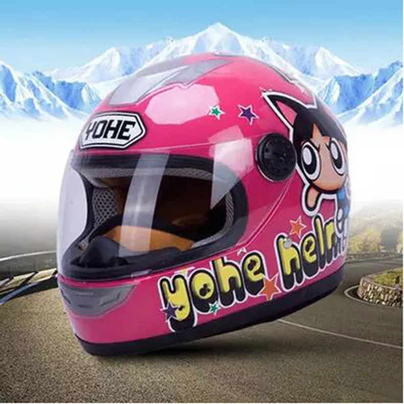 

2017 New YOHE YH-959S Child Motorcycle helmets Childern safety helmets ABS boy girl universal electric bicycle motorbike helmets